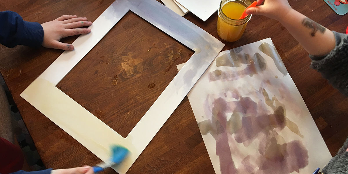 vegetable scrap painting vegetable scrap painting