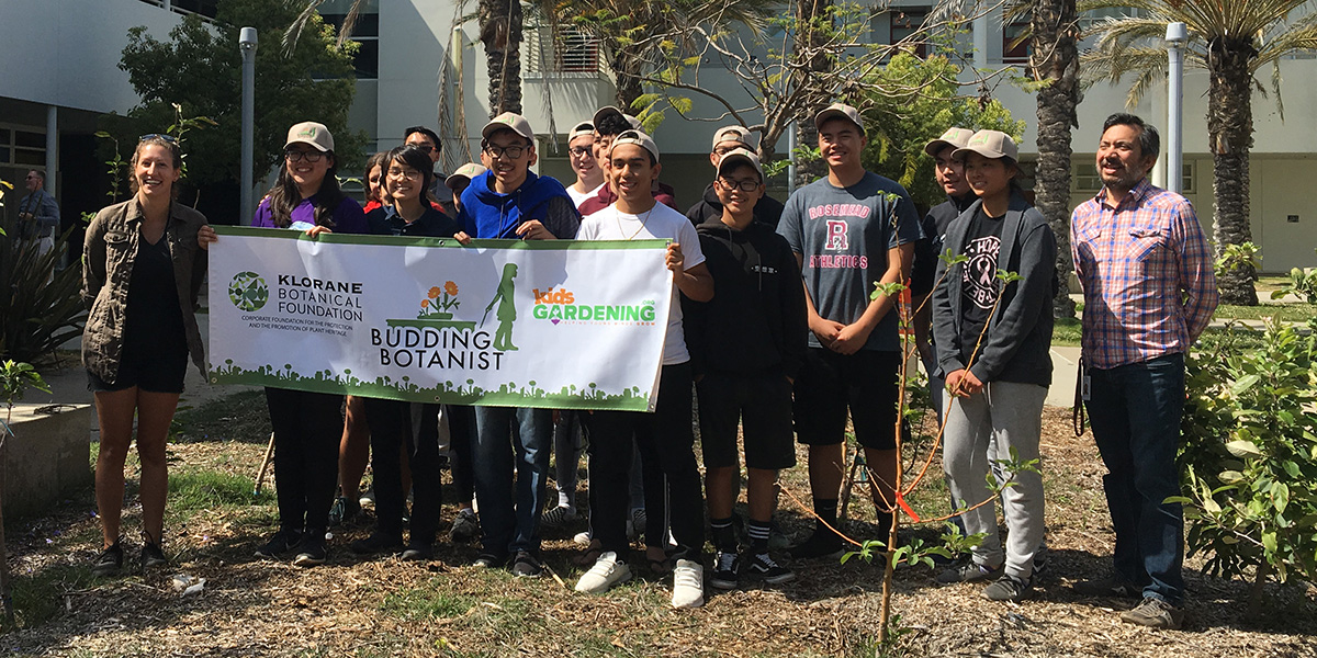 Rosemead header budding botanist