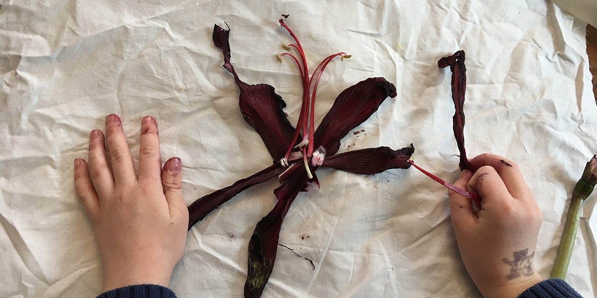 flower printing