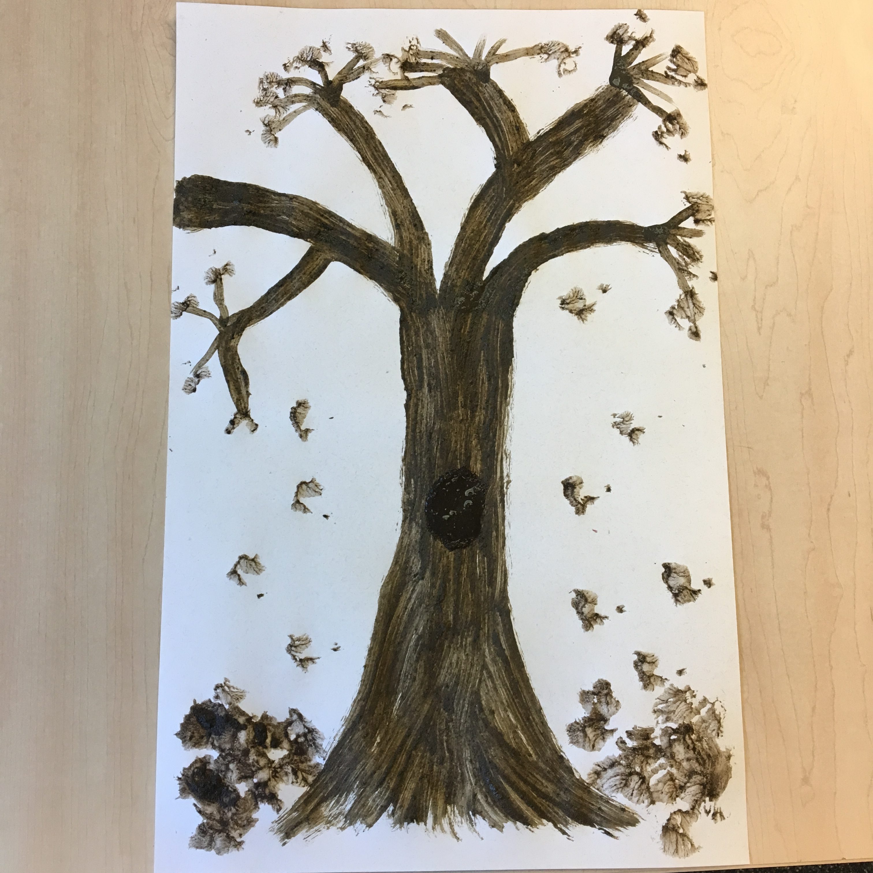 soil art tree KidsGardening