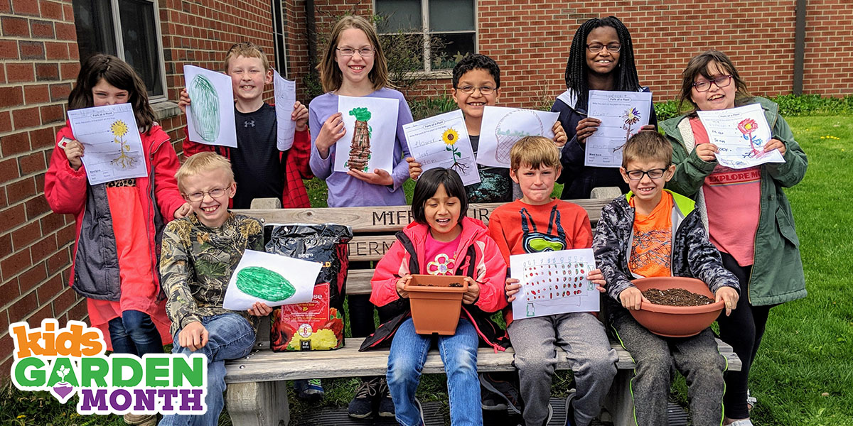 Kids Garden Month 2020