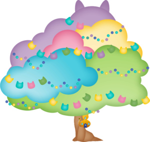 Magic tree from Gabby's Dollhouse
