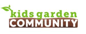Kids Garden Comunity Logo Soil Background Rgb Kidsgardening