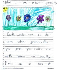 SPS 2nd Grade Gardening Essays – Part 1-1
