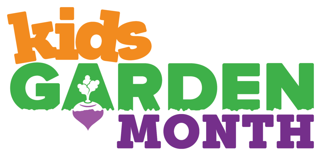 Kids Garden Month logo