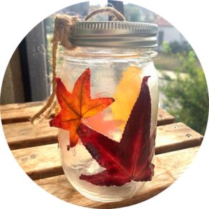 Autumn Leaf Lanterns