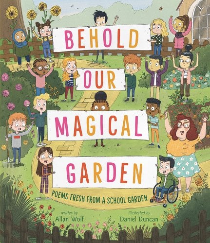 The cover of the book Behold Our Magical Garden