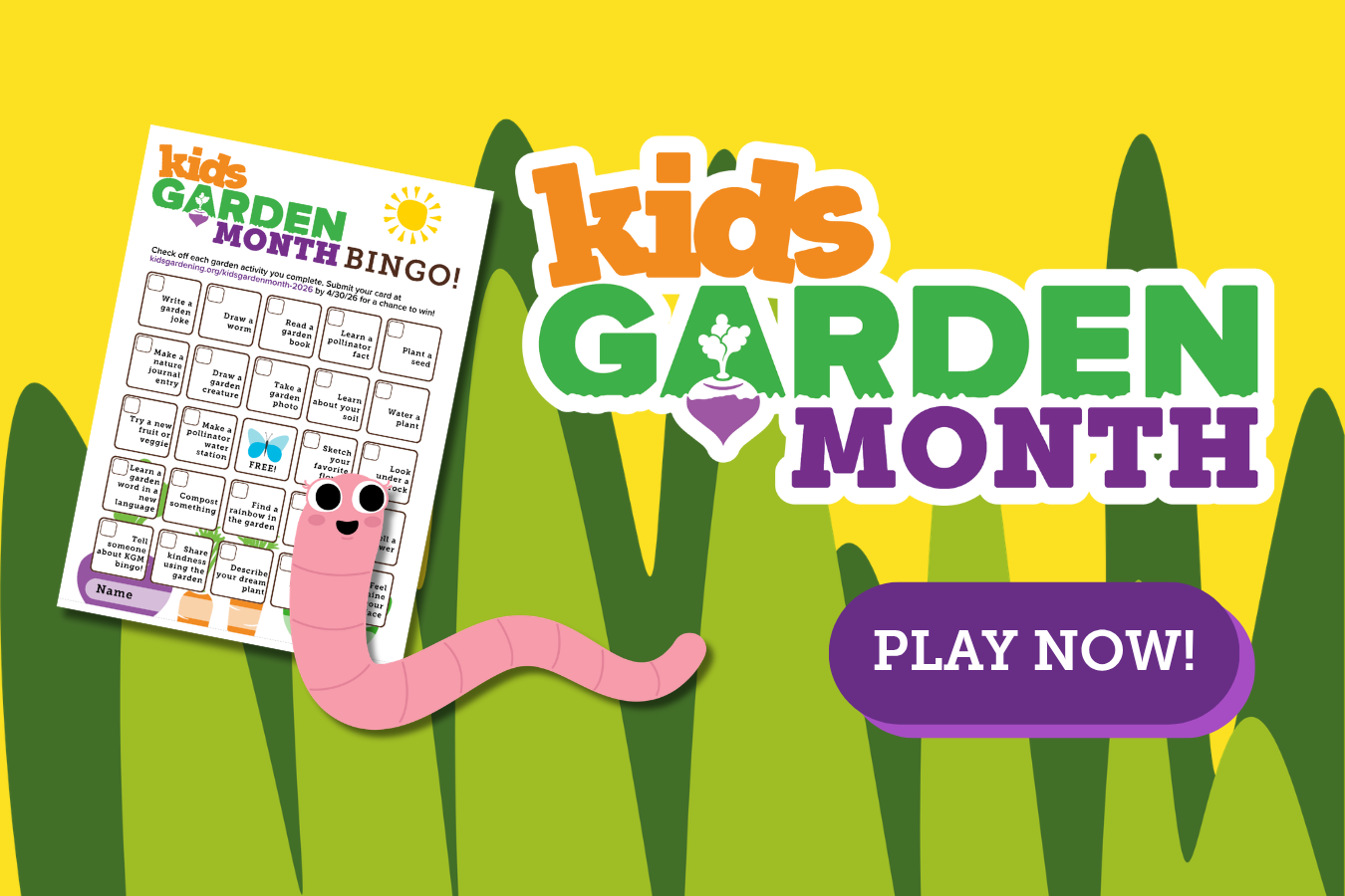 Kids Garden Month 2026