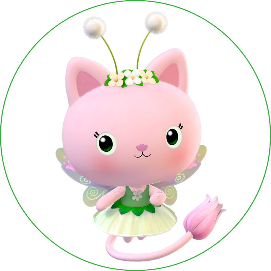 Kitty Fairy from Gabby's Dollhouse