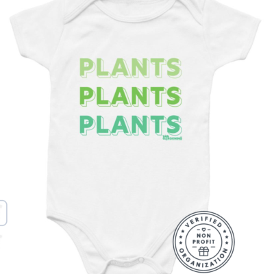 PLANTS onesie