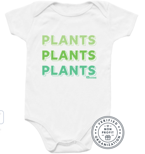 PLANTS onesie
