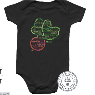 Radish onesie