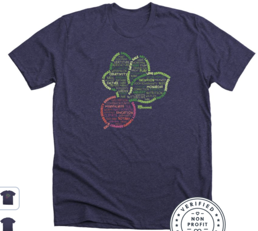 Radish adult and kid tees