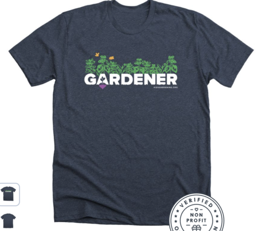 Gardener adult and kid tees