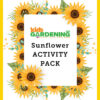 Sunflower Activity Pack