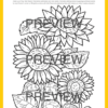 Sunflower Activity Pack