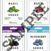 Seed Packet Guessing Game