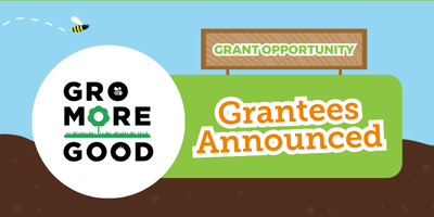 GroMoreGood Winners Announced banner